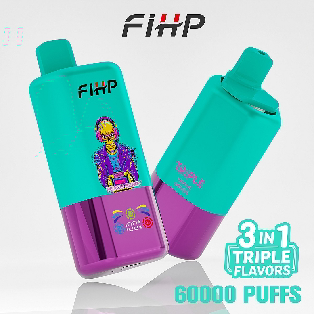 FIHP 60000 Triple Saveurs - Combinaisons disponibles