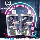 UZY Crystal Twin 50000 Puffs Double Flavor Disposable Vape with Dual Mesh Coil