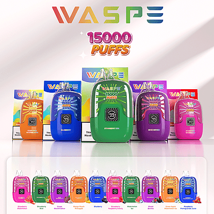 WASPE Digital Box 15000 Puffs Einweg Vape Popularität Zigarette Pod