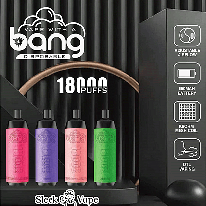 Bang Crown Bar 18000 Puffs Nuevo producto Vape Pen desechable de cuero