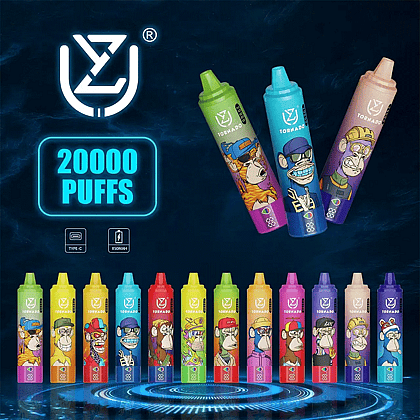 UZY Tornado 20000 Puffs 0% 2% 3% 5% Nikotin LED-Anzeige neue elektronische Zigarette Stift