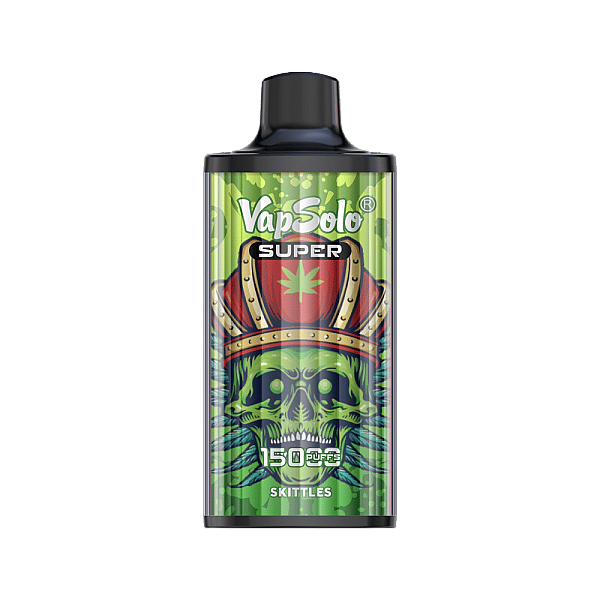 El vaporizador desechable VapSolo Super 15K Puffs ofrece flujo de aire ajustable, resistencia de malla y puerto tipo C. Disfrute de 15 000 bocanadas, capacidad de 25 ml y opciones de nicotina 2%/5%.