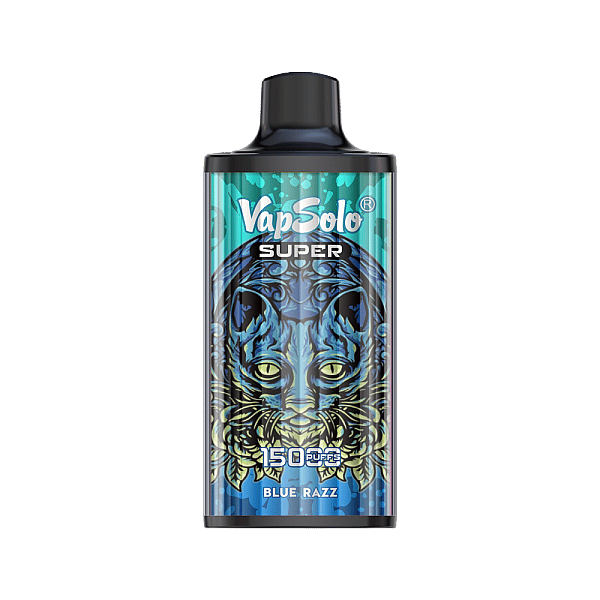 El vaporizador desechable VapSolo Super 15K Puffs ofrece flujo de aire ajustable, resistencia de malla y puerto tipo C. Disfrute de 15 000 bocanadas, capacidad de 25 ml y opciones de nicotina 2%/5%.