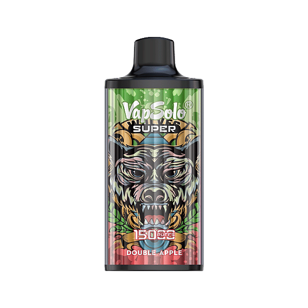 El vaporizador desechable VapSolo Super 15K Puffs ofrece flujo de aire ajustable, resistencia de malla y puerto tipo C. Disfrute de 15 000 bocanadas, capacidad de 25 ml y opciones de nicotina 2%/5%.