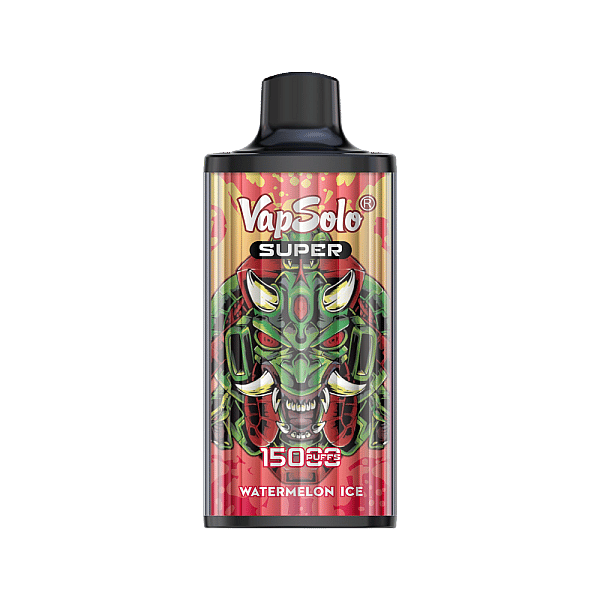 El vaporizador desechable VapSolo Super 15K Puffs ofrece flujo de aire ajustable, resistencia de malla y puerto tipo C. Disfrute de 15 000 bocanadas, capacidad de 25 ml y opciones de nicotina 2%/5%.