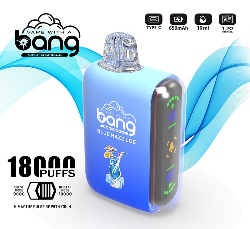 Bang Rocket 18000 puffar Engångsvape Ny elektronisk cigarett Pod