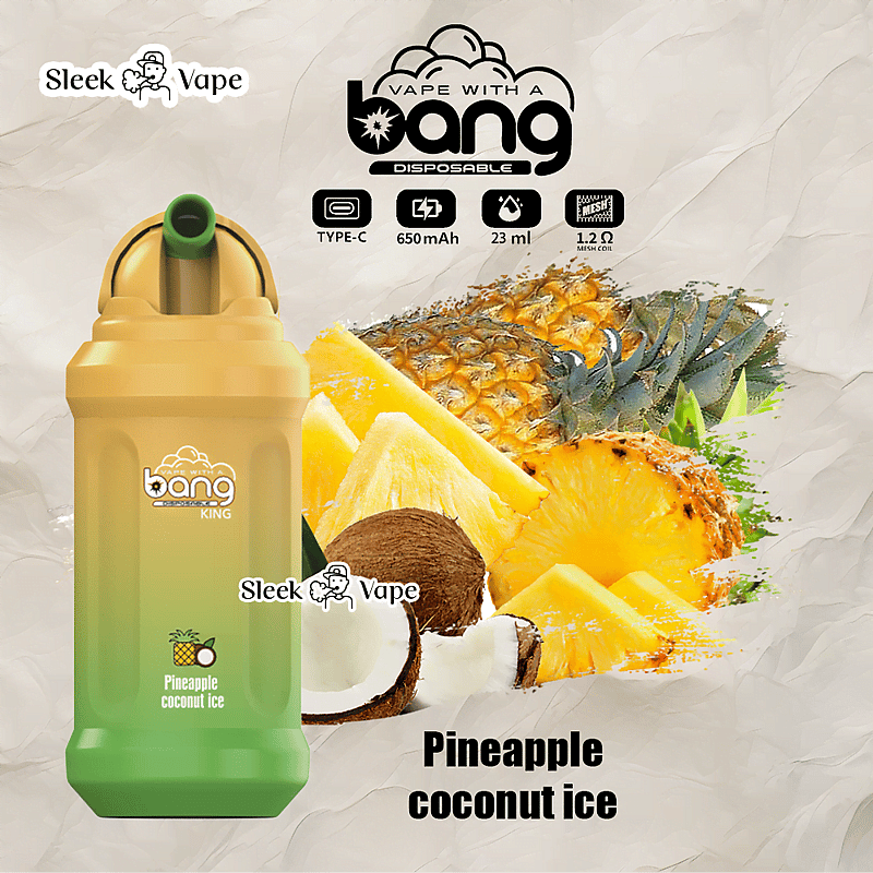 Bang King 12000 Puffs 0% 2% 3% 5% Nicotina Recargable Pod Desechable