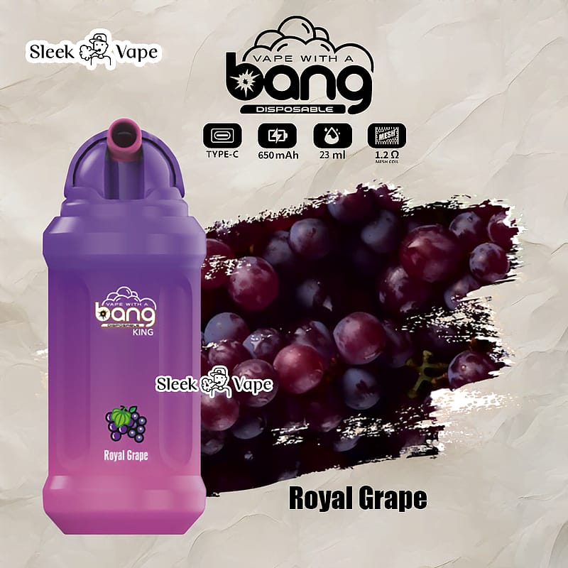 Bang King 12000 Puffs 0% 2% 3% 5% Nicotina Recargable Pod Desechable