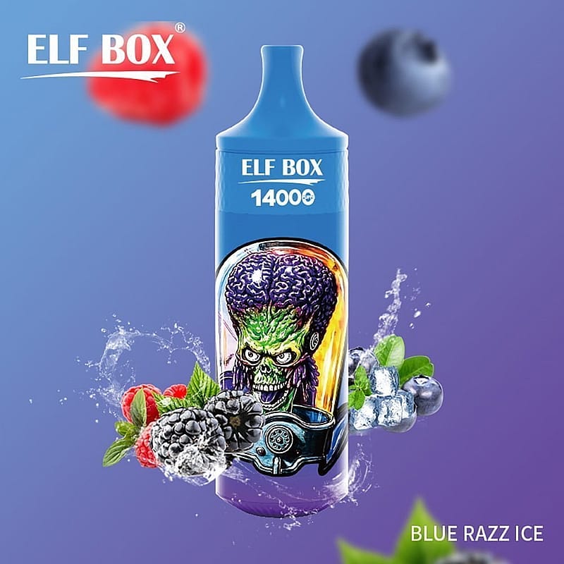 ELF BOX 14000 bouffées 0% 2% 5% Nicotine Rechargeable Disposable Pod