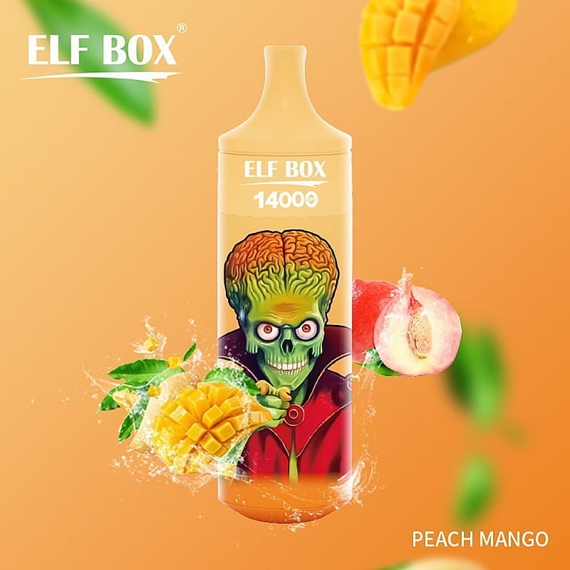 ELF BOX 14000 bouffées 0% 2% 5% Nicotine Rechargeable Disposable Pod