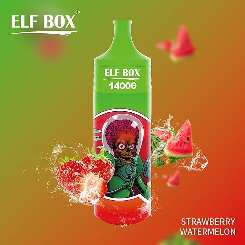 ELF BOX 14000 bouffées 0% 2% 5% Nicotine Rechargeable Disposable Pod