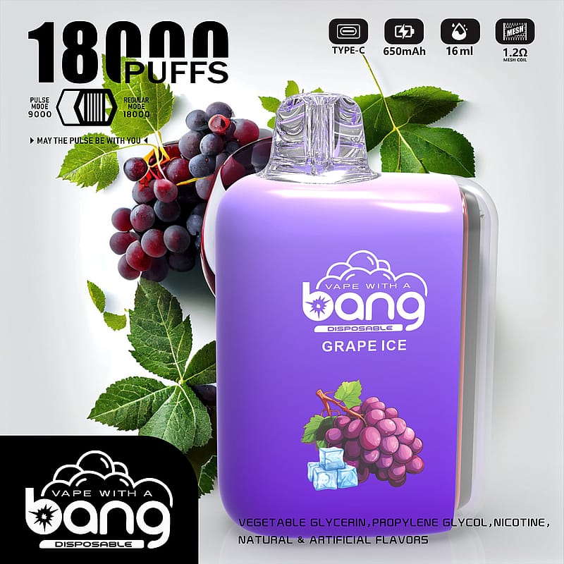 Bang Rocket 18000 Puffs Vape Desechable Nuevo Cigarrillo Electrónico Pod