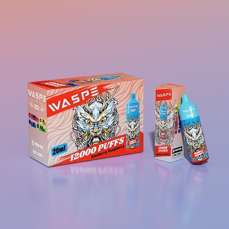 WASPE 12000 Puffs Disposable Vape New Electronic Cigarette Pen