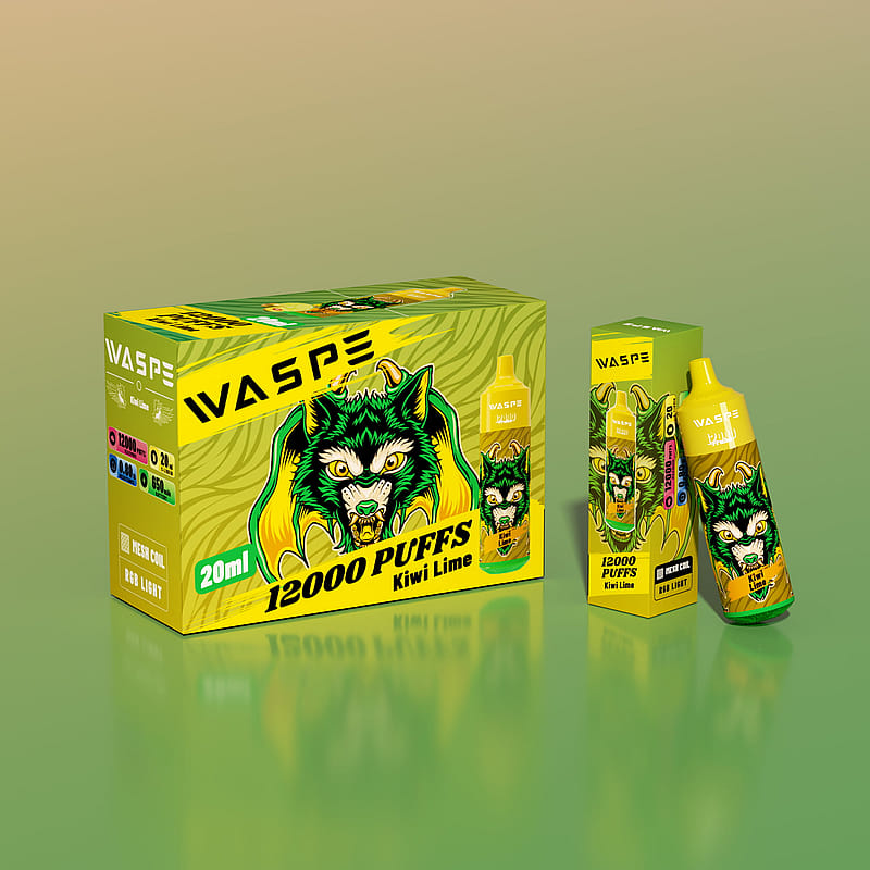 WASPE 12000 Puffs Disposable Vape New Electronic Cigarette Pen