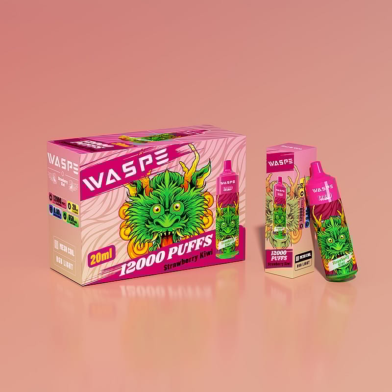 WASPE 12000 Puffs Disposable Vape New Electronic Cigarette Pen