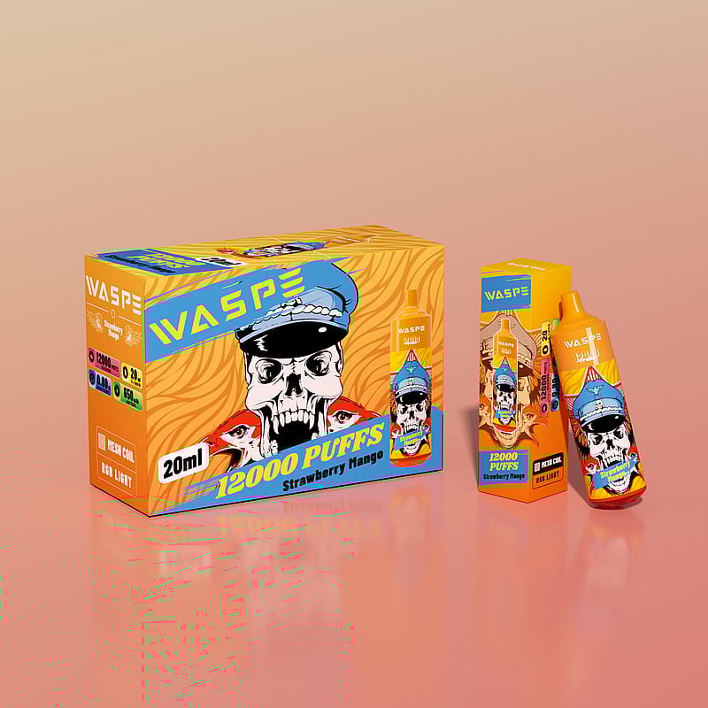 WASPE 12000 Puffs Disposable Vape New Electronic Cigarette Pen