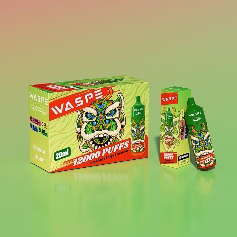 WASPE 12000 Puffs Disposable Vape New Electronic Cigarette Pen