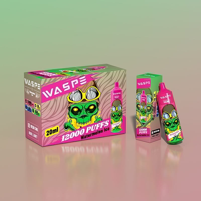 WASPE 12000 Puffs Disposable Vape New Electronic Cigarette Pen