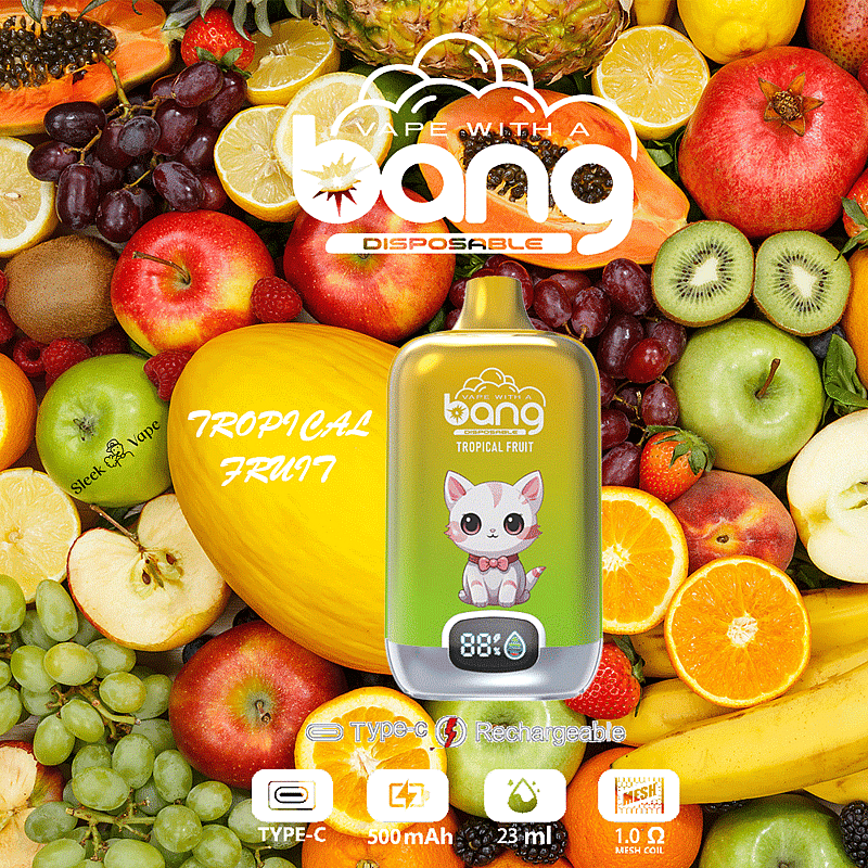 Bang Digital Box 15000 Puffs Ny Elektronisk Cigarett Engångs Vape Pen