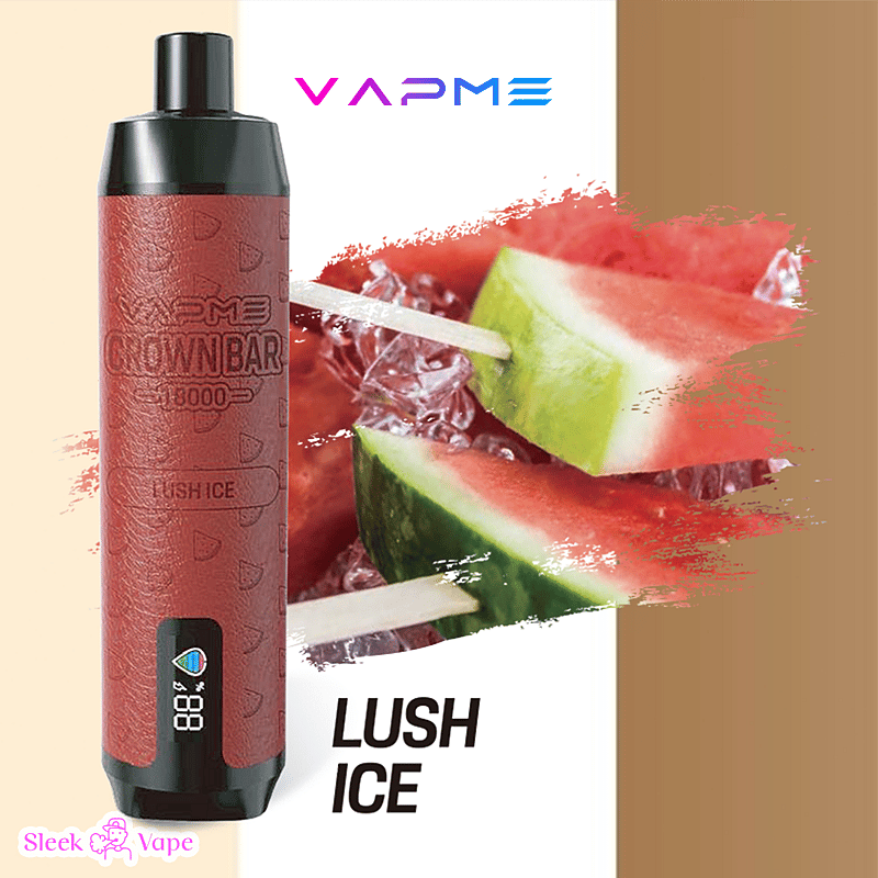 VAPME Crown Bar 18000 Pro Max Leather 18000 bouffées Stylo à Vape jetable