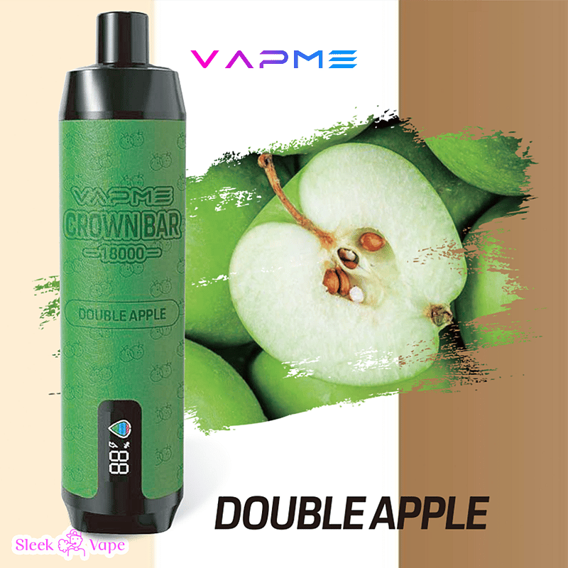 VAPME Crown Bar 18000 Pro Max Leather 18000 bouffées Stylo à Vape jetable