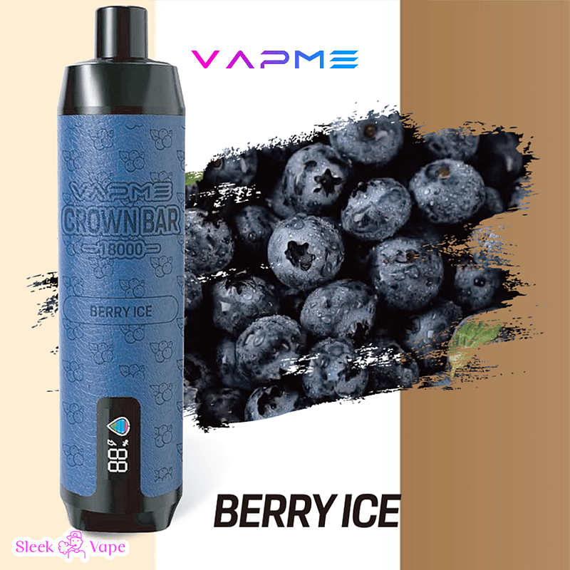 VAPME Crown Bar 18000 Pro Max Leather 18000 bouffées Stylo à Vape jetable