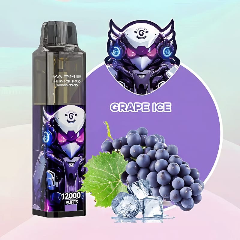 VAPME King Pro 12000 bouffées 0% 2% 3% 5% Stylo à Vape jetable à la nicotine
