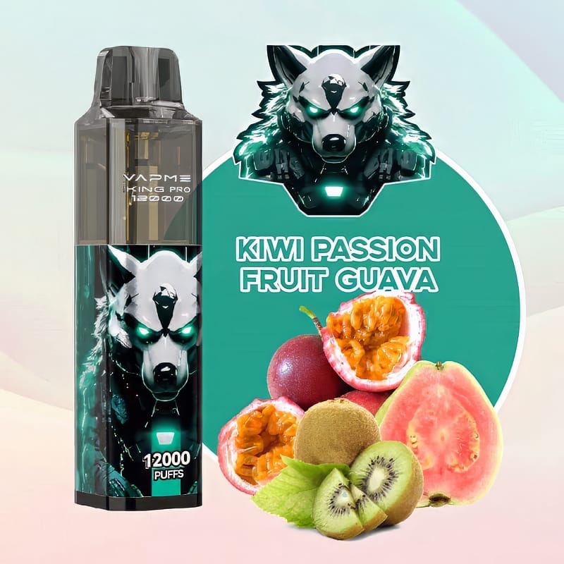 VAPME King Pro 12000 bouffées 0% 2% 3% 5% Stylo à Vape jetable à la nicotine