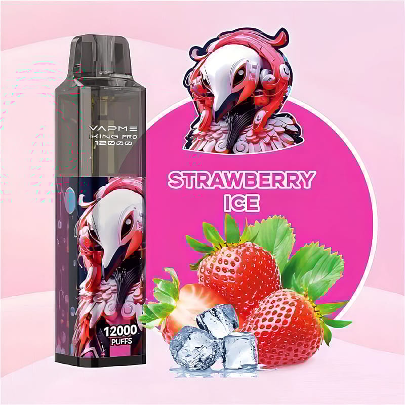 VAPME King Pro 12000 bouffées 0% 2% 3% 5% Stylo à Vape jetable à la nicotine