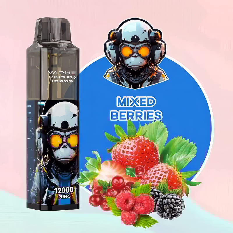 VAPME King Pro 12000 Puffs 0% 2% 3% 5% Nicotine Disposable Vape Pen