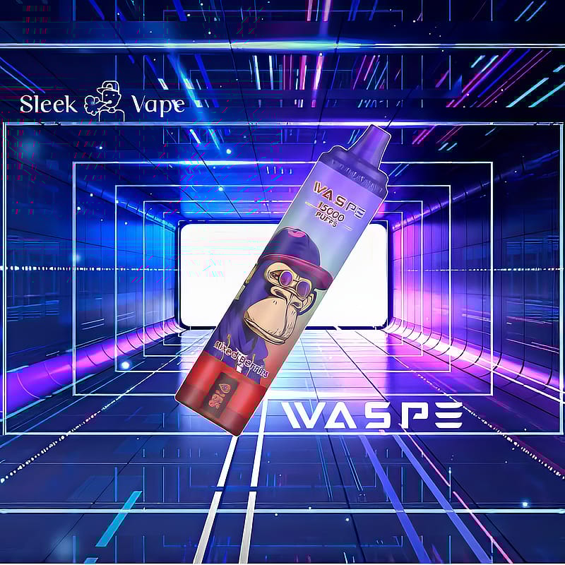 WASPE 15000 Puffs 0% 2% 3% 5% Nikotin LED Display Elektronisk Cigarett Ny Vape Pen