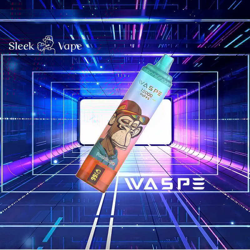 WASPE 15000 Puffs 0% 2% 3% 5% Nikotin LED Display Elektronisk Cigarett Ny Vape Pen