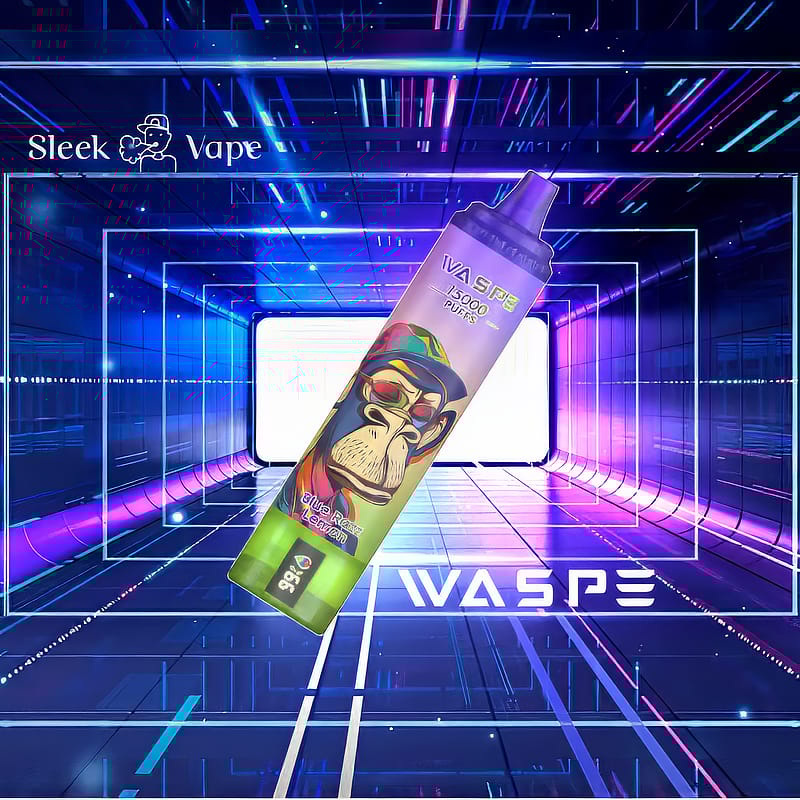 WASPE 15000 Puffs 0% 2% 3% 5% Nikotin LED Display Elektronisk Cigarett Ny Vape Pen