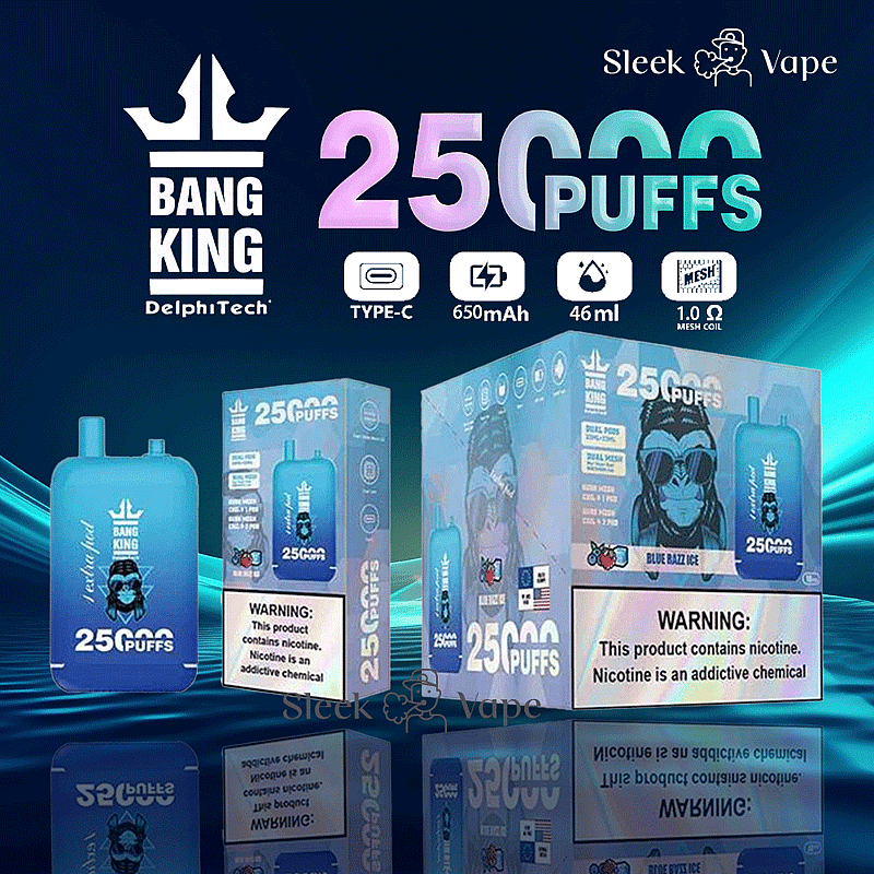 Bang King 25000 soffi del magazzino doppio Pod usa e getta per vape