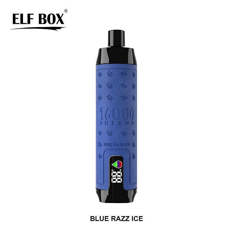 ELF BOX SHISHA 16000 soffi in pelle Penna da svapo usa e getta