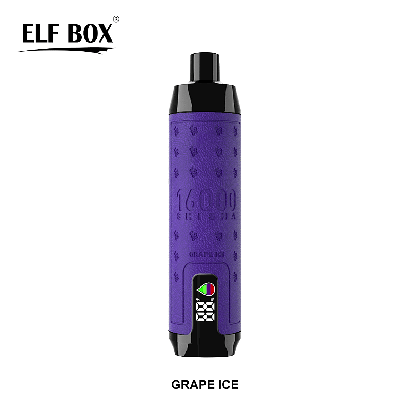 ELF BOX SHISHA 16000 soffi in pelle Penna da svapo usa e getta