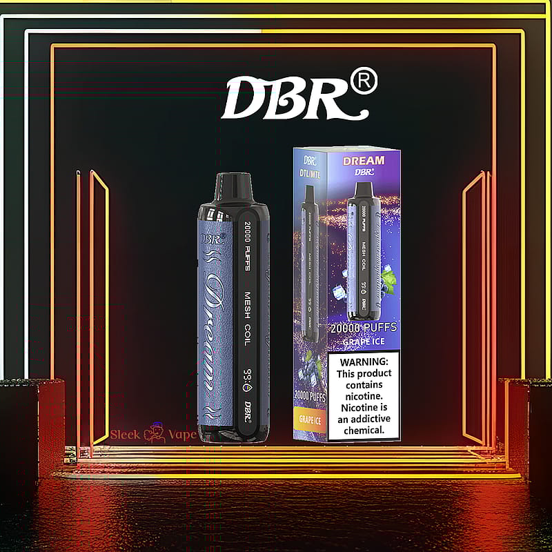 DBR Dream Bar 20000 20K Puffs DTL Leather Disposable Vape Pen