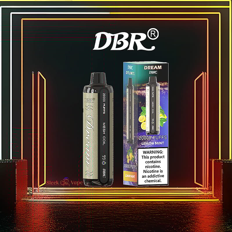 DBR Dream Bar 20000 20K Puffs DTL Leather Disposable Vape Pen