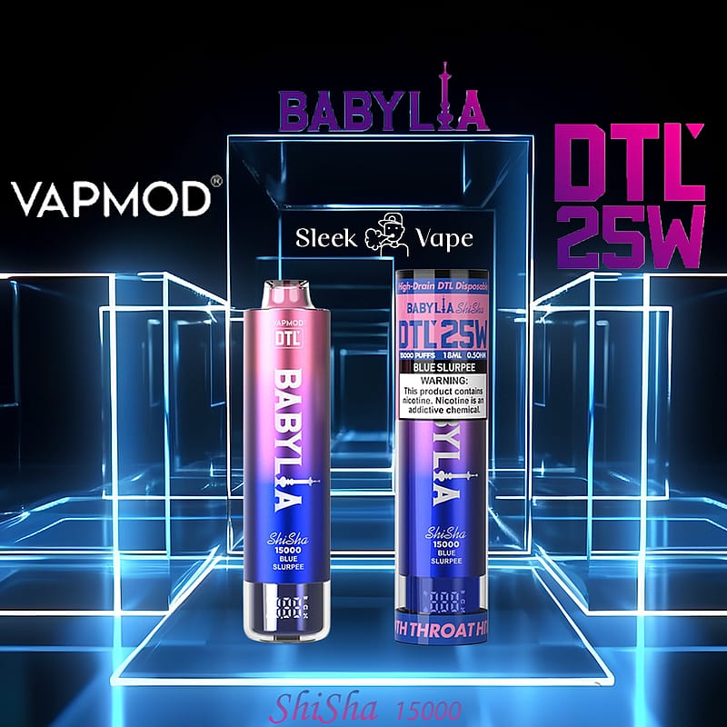 VAPMOD BABYLIA 15000 15K Puffs DTL Leather Disposable Vape Pen