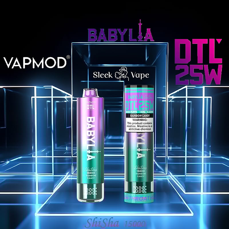 VAPMOD BABYLIA 15000 15K Puffs DTL Leather Disposable Vape Pen