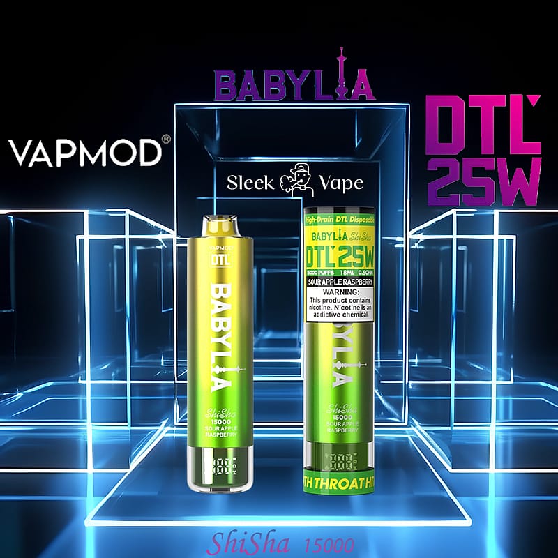 VAPMOD BABYLIA 15000 15K Puffs DTL Leather Disposable Vape Pen