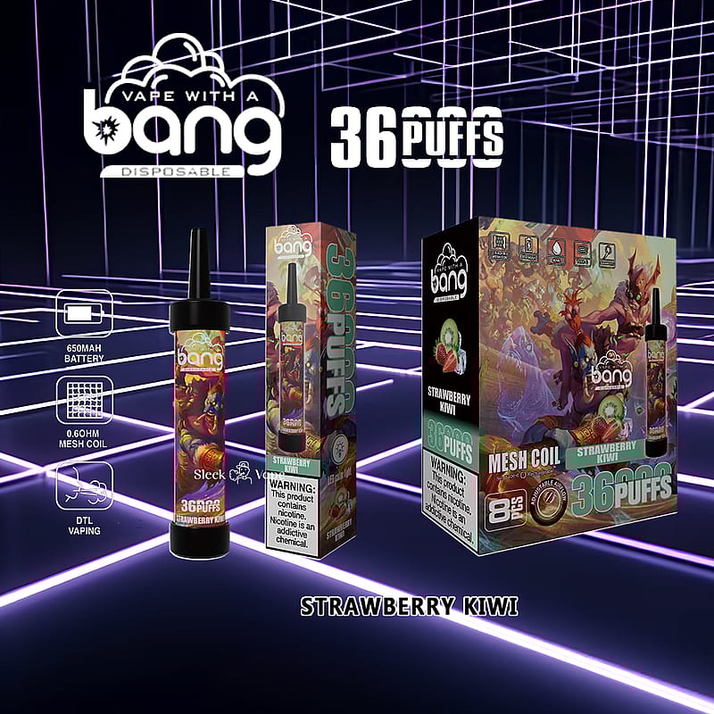 Bang 36000 36K Puffs 0% 2% 3% 5% Nikotin Nyaste Engångs Vape Penna