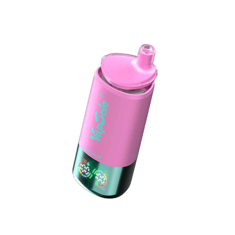 El vaporizador VapSolo Triple 30K Puffs ofrece un sistema de tres sabores, una bobina de triple malla de 1.0Ω, un e-líquido de 45 ml, una batería recargable de 650 mAh y una pantalla LCD para monitoreo.