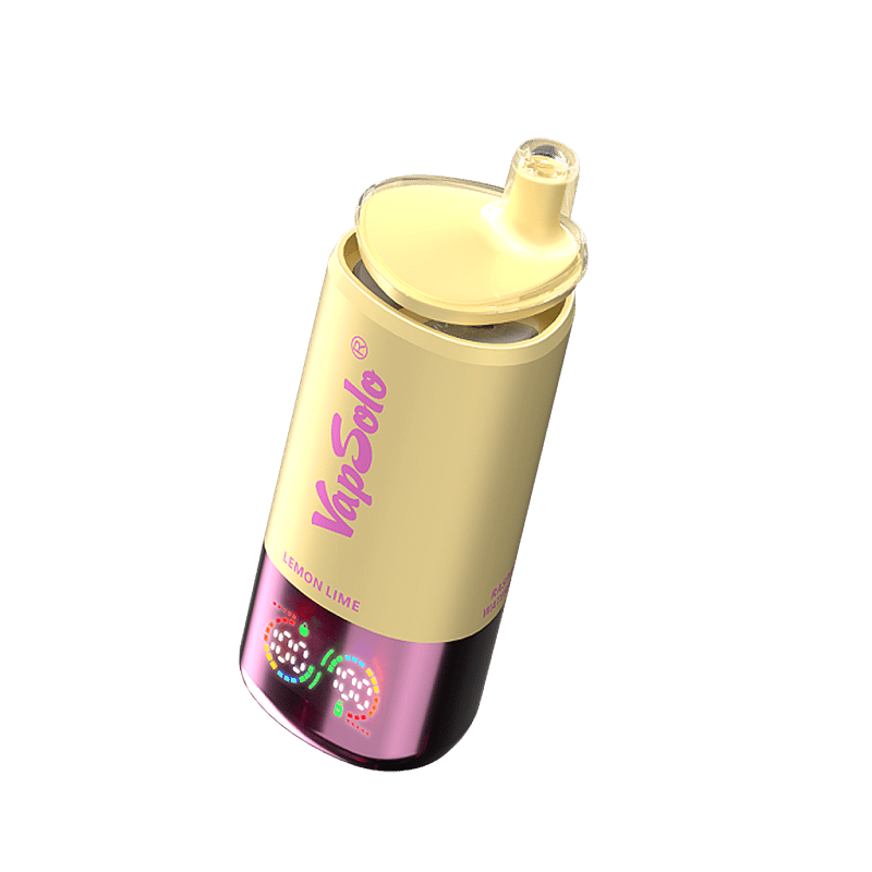 El vaporizador VapSolo Triple 30K Puffs ofrece un sistema de tres sabores, una bobina de triple malla de 1.0Ω, un e-líquido de 45 ml, una batería recargable de 650 mAh y una pantalla LCD para monitoreo.