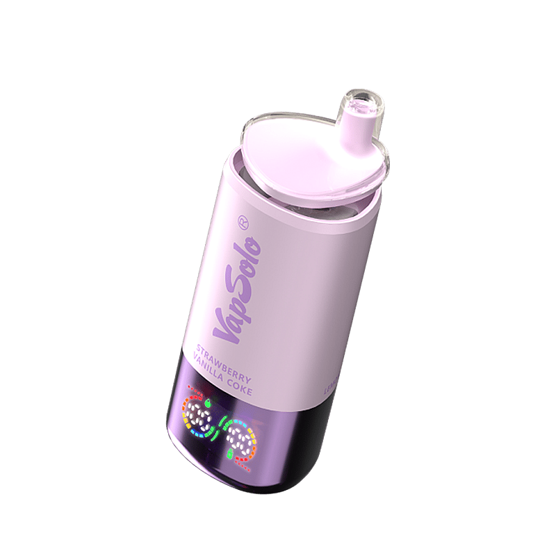 El vaporizador VapSolo Triple 30K Puffs ofrece un sistema de tres sabores, una bobina de triple malla de 1.0Ω, un e-líquido de 45 ml, una batería recargable de 650 mAh y una pantalla LCD para monitoreo.