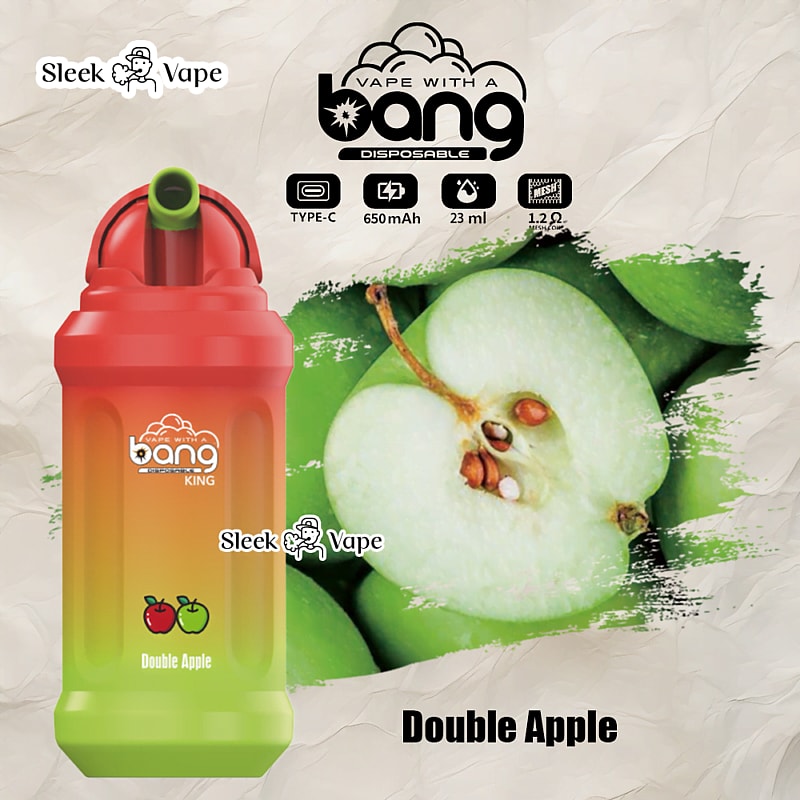 Bang King 12000 Puffs 0% 2% 3% 5% Nicotine Rechargeable Disposable Pod