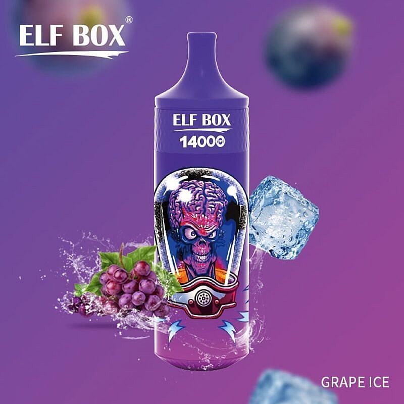 ELF BOX 14000 Puffs 0% 2% 5% Nicotine Rechargeable Disposable Pod