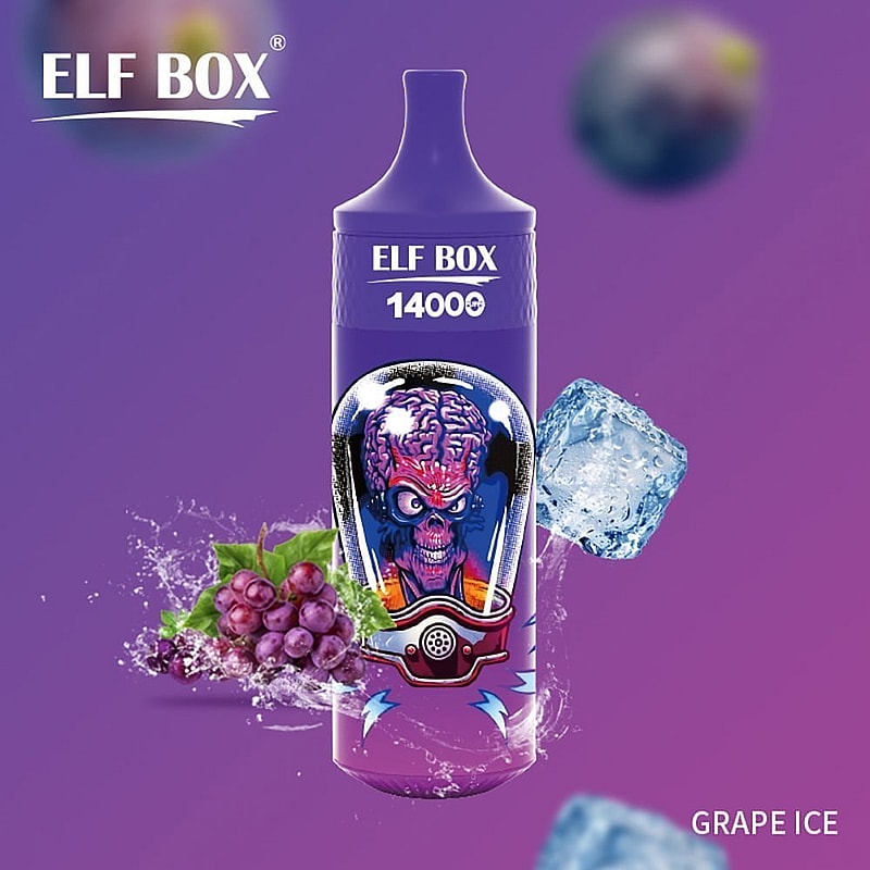 ELF BOX 14000 Puffs 0% 2% 5% Uppladdningsbar nikotinpod för engångsbruk