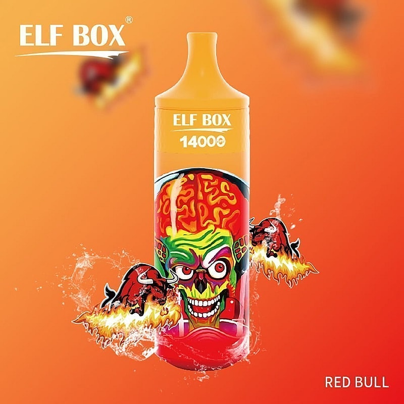 ELF BOX 14000 Puffs 0% 2% 5% Uppladdningsbar nikotinpod för engångsbruk