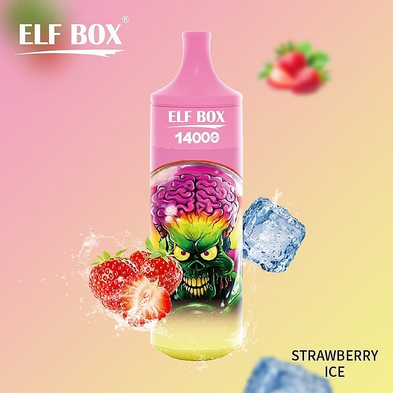 ELF BOX 14000 Puffs 0% 2% 5% Uppladdningsbar nikotinpod för engångsbruk